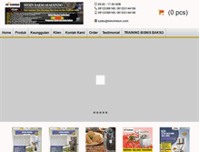 Tablet Screenshot of mesinbakso.com